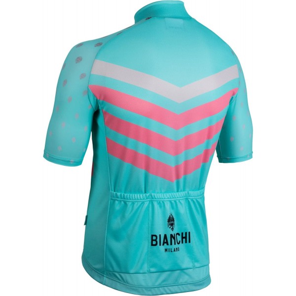 NICANDRO Radtrikot kurzarm celeste