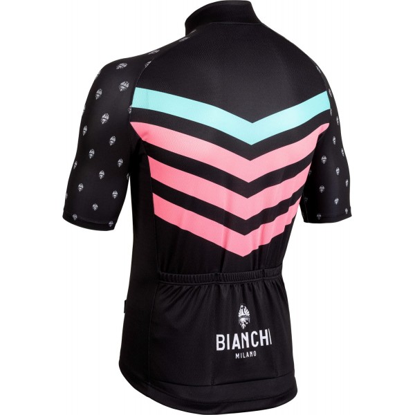 NICANDRO Radtrikot kurzarm schwarz