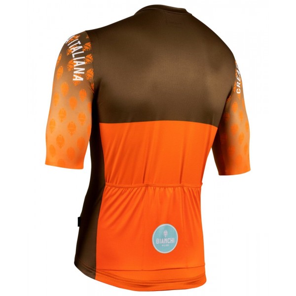 TIRANO Radtrikot kurzarm orange/olivgrün TIRANO Radtrikot kurzarm orange/olivgrün