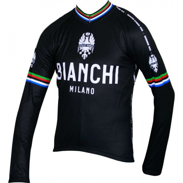 LEGGENDA Langarmtrikot-Campione del Mondo schwarz