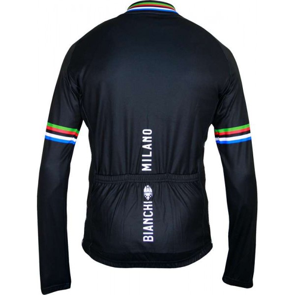 LEGGENDA Langarmtrikot-Campione del Mondo schwarz