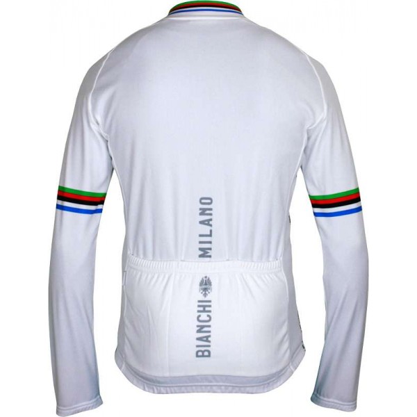 LEGGENDA Langarmtrikot-Campione del Mondo weiß