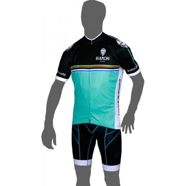 E14 ALUNZIO Trägerhose kurz schwarz