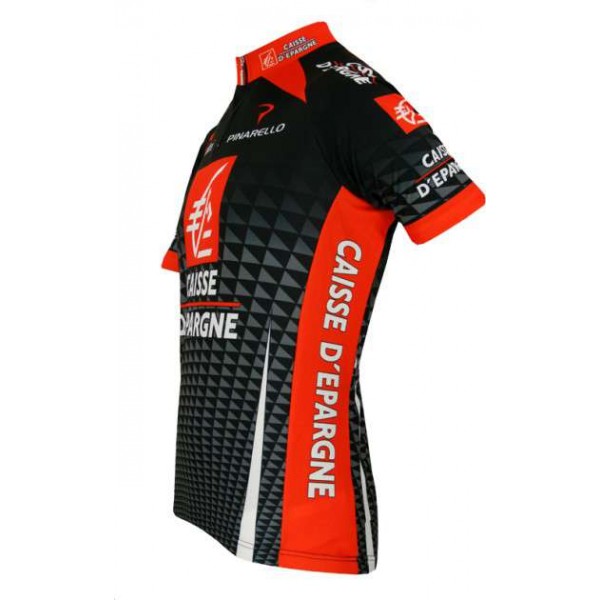 Caisse d'Epargne 2010 Radtrikot kurzarm kurzer RV-Radsport-Profi-Team