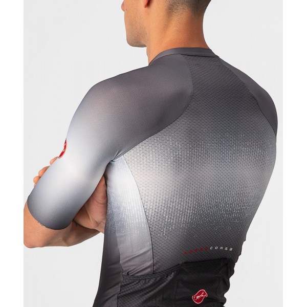 AERO Race 6.0 Radtrikot kurzarm schwarz (light black)