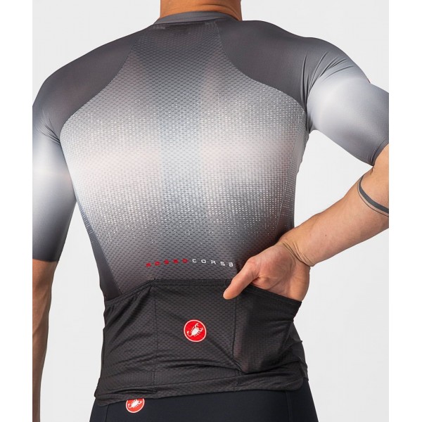 AERO Race 6.0 Radtrikot kurzarm schwarz (light black)