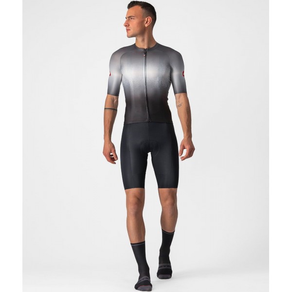 AERO Race 6.0 Radtrikot kurzarm schwarz (light black)