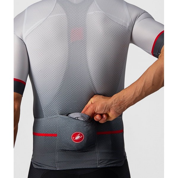 ARIA VEST-Fahrradweste silber-grau