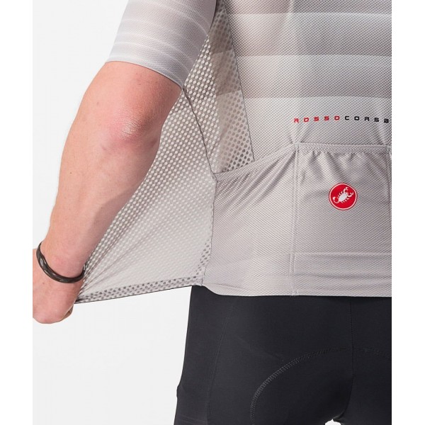 CLIMBER'S 3.0 SL2 Radtrikot kurzarm silber grau CLIMBER'S 3.0 SL2 Radtrikot kurzarm silber grau