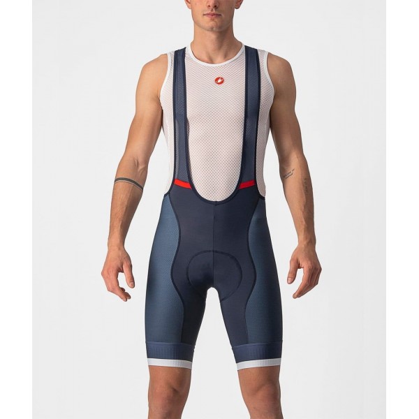 SCORPIONE 3+COMPETIZIONE KIT Radsport-Set (Kurzarmtrikot+Trägerhose) blau