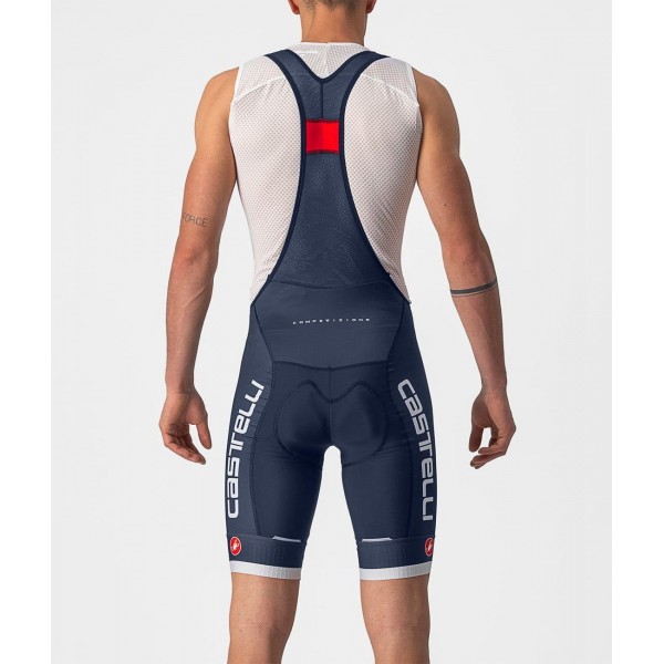 SCORPIONE 3+COMPETIZIONE KIT Radsport-Set (Kurzarmtrikot+Trägerhose) blau