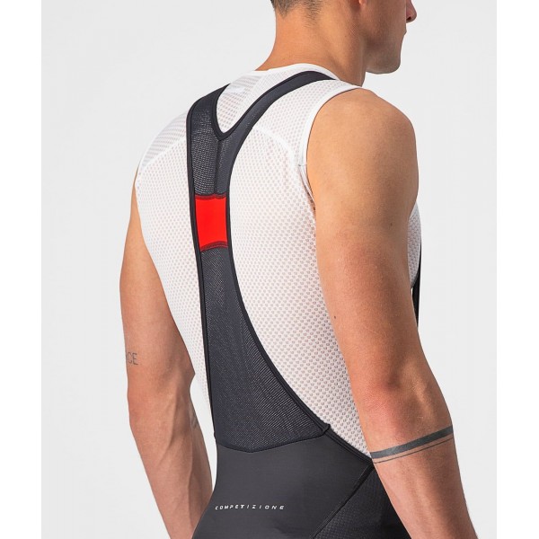 COMPETIZIONE KIT Trägerhose kurz schwarz/silber-grau COMPETIZIONE KIT Trägerhose kurz schwarz/silber-grau