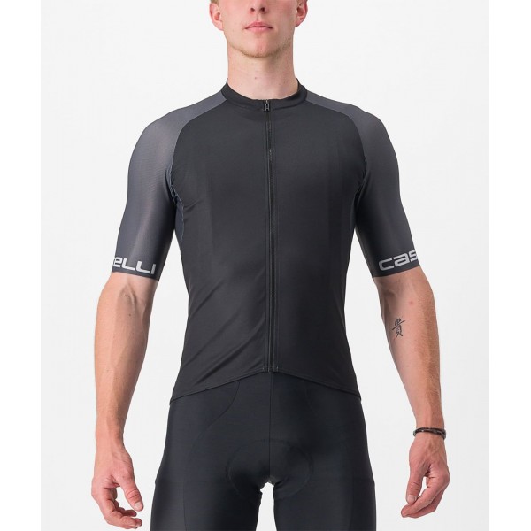 ENTRATA VI+COMPETIZIONE Radsport-Set (Kurzarmtrikot+Trägerhose) schwarz