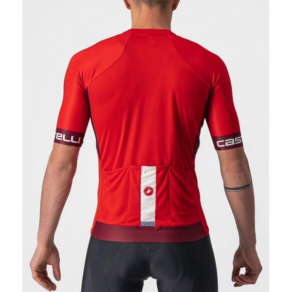ENTRATA VI Radtrikot kurzarm rot