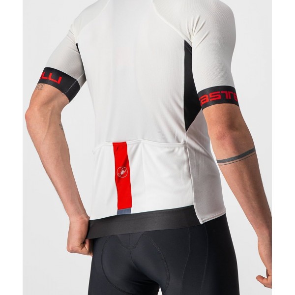 ENTRATA VI Radtrikot kurzarm weiß