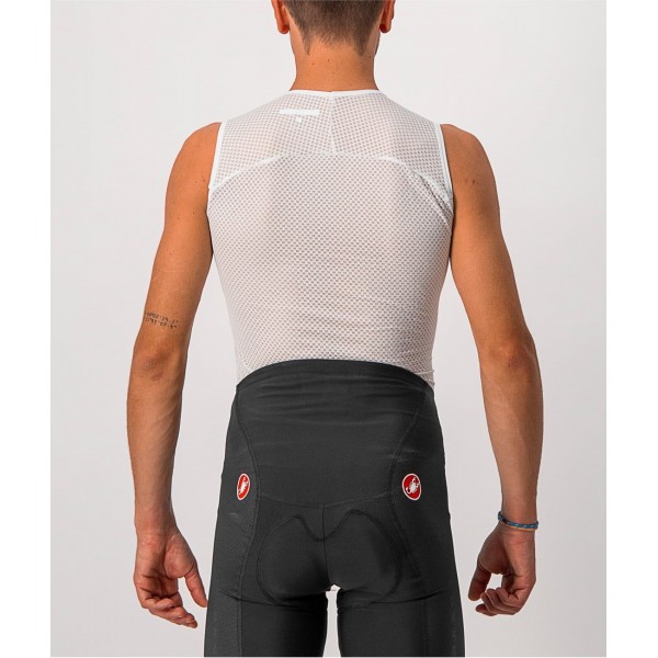 PRO ISSUE Funktionsunterhemd ärmellos weiß