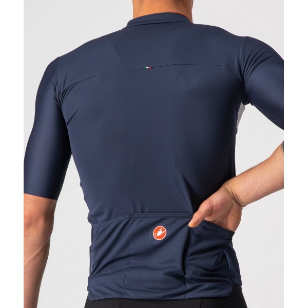 PROLOGO 7 Radtrikot kurzarm blau