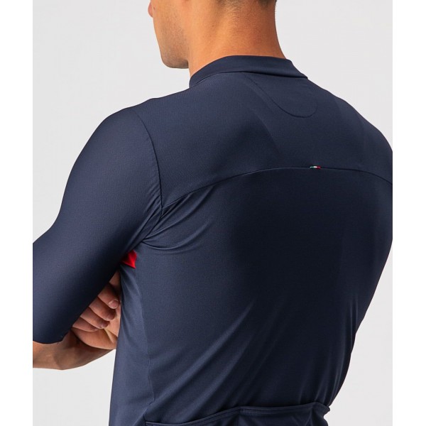 PROLOGO 7 Radtrikot kurzarm blau