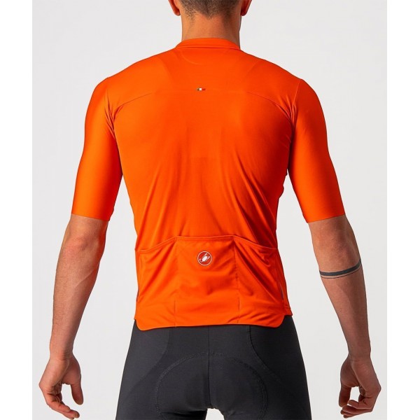 PROLOGO 7 Radtrikot kurzarm rot/orange