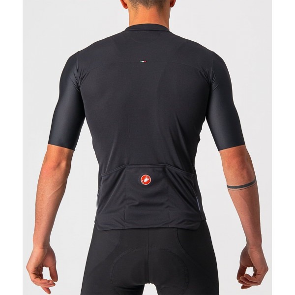 PROLOGO 7 Radtrikot kurzarm schwarz/weiß