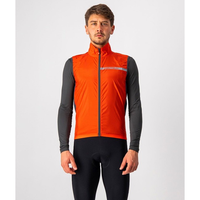 SQUADRA STRETCH VEST-Fahrradweste orange-rot SQUADRA STRETCH VEST-Fahrradweste orange-rot