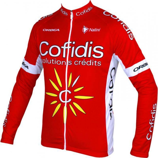 COFIDIS 2016 Langarmtrikot Radsport-Profi-Team COFIDIS 2016 Langarmtrikot Radsport-Profi-Team