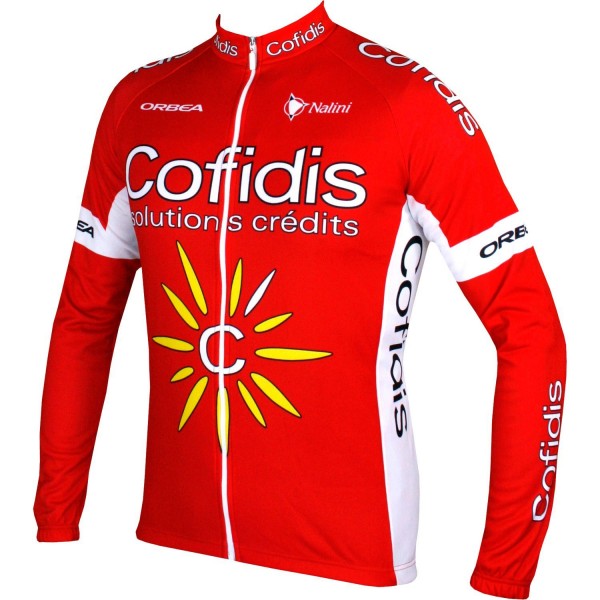 COFIDIS 2018 Radtrikot langarm-Radsport-Profi-Team COFIDIS 2018 Radtrikot langarm-Radsport-Profi-Team