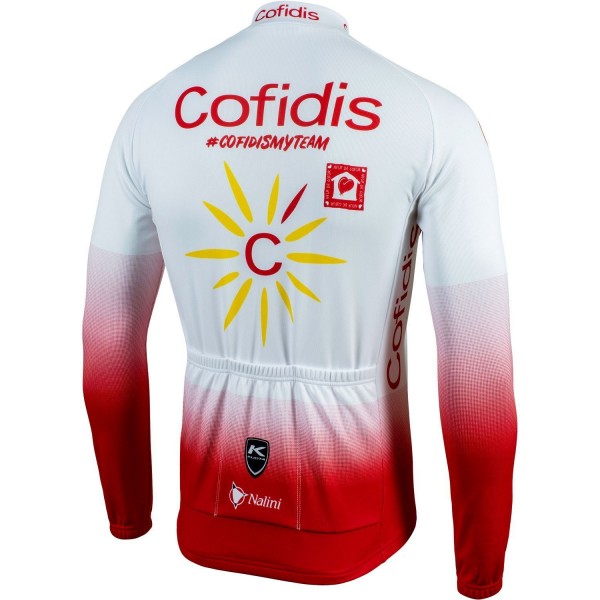 COFIDIS 2020 Radtrikot langarm-Radsport-Profi-Team