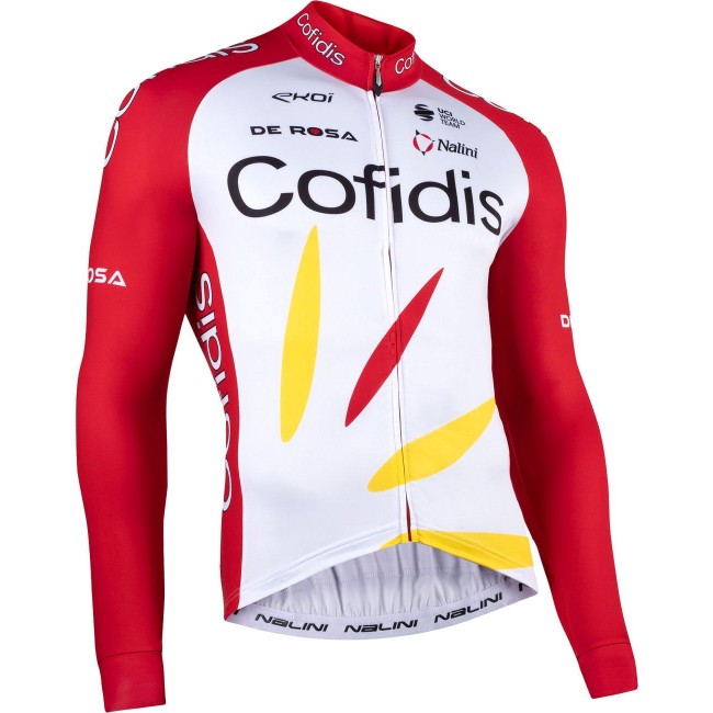COFIDIS 2021 Radtrikot langarm-Radsport-Profi-Team COFIDIS 2021 Radtrikot langarm-Radsport-Profi-Team