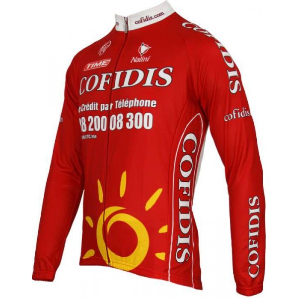 Cofidis 2008 Langarmtrikot