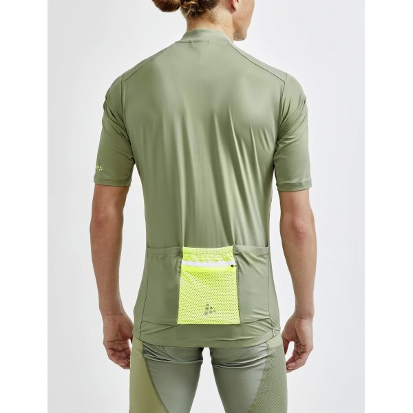 ADV Offroad Radtrikot kurzarm grün/neongelb