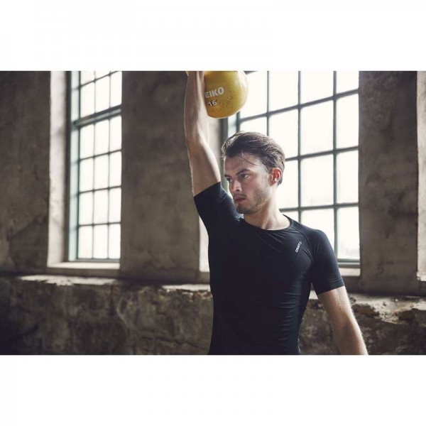 COOL INTENSITY Roundneck kurzarm-Unterhemd schwarz