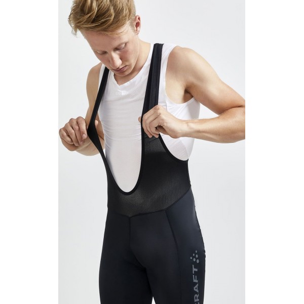 CORE ENDURANCE BIB SHORTS Trägerhose kurz schwarz