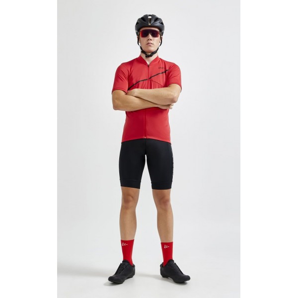 CORE ENDURANCE BIB SHORTS Trägerhose kurz schwarz