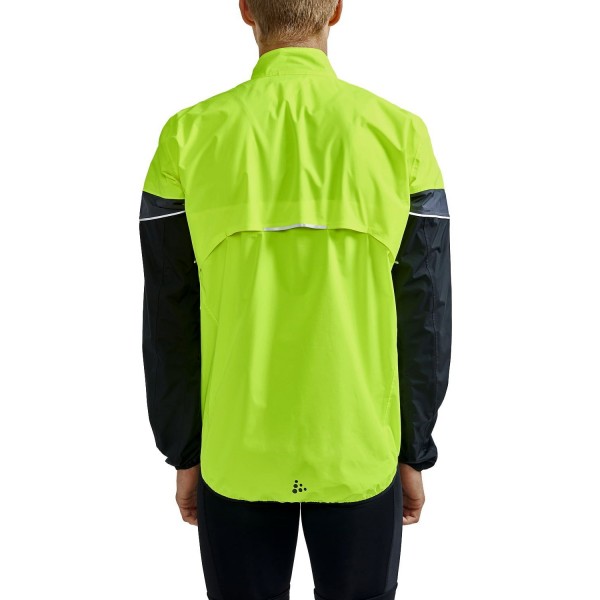 CORE Endurance HYDRO JACKET Fahrrad Regenjacke neongelb
