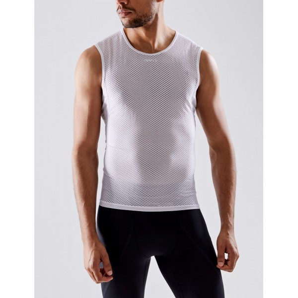 Stay Cool Mesh Superlight SL Netzunterhemd weiß