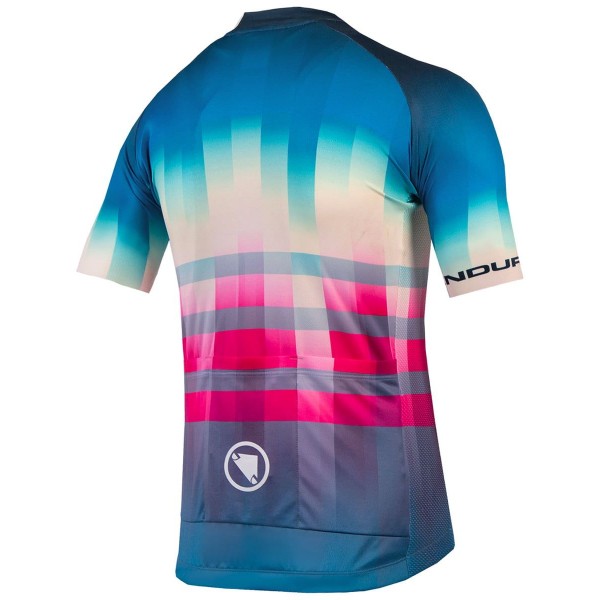 EQUALIZER LTD Radtrikot kurzarm blau