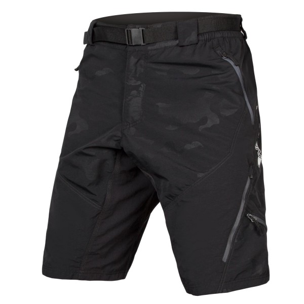 HUMMVEE II Bike Shorts black camo