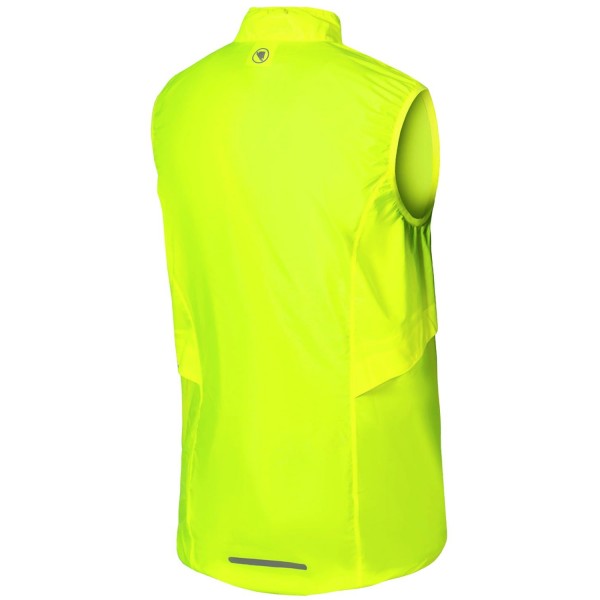 PAKAGILET Fahrrad-Windweste neongelb