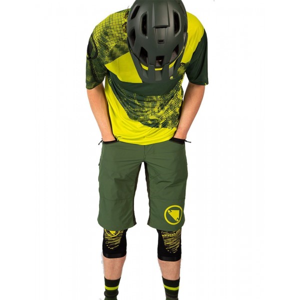 SINGLETRACK II Bike Shorts olivgrün