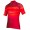 Virtual Texture Radtrikot kurzarm rot