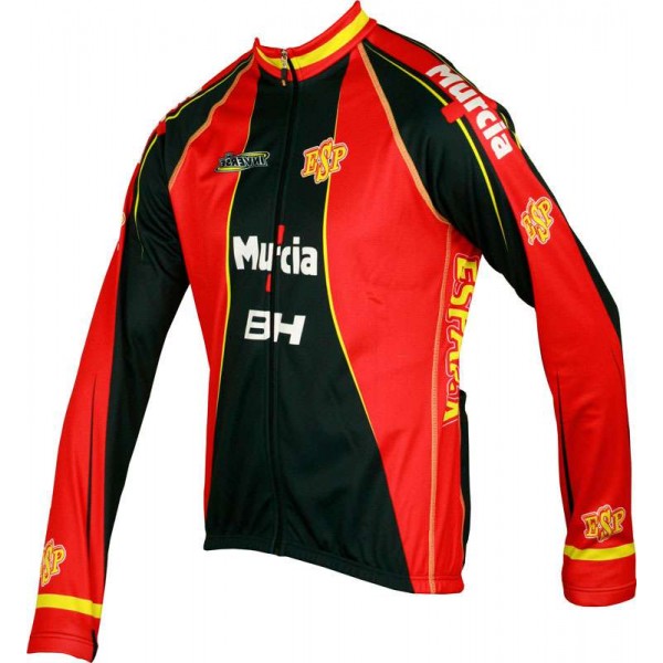 ESPAÑA 2012 Radsport-Profi-Team-Radsport-Langarmtrikot