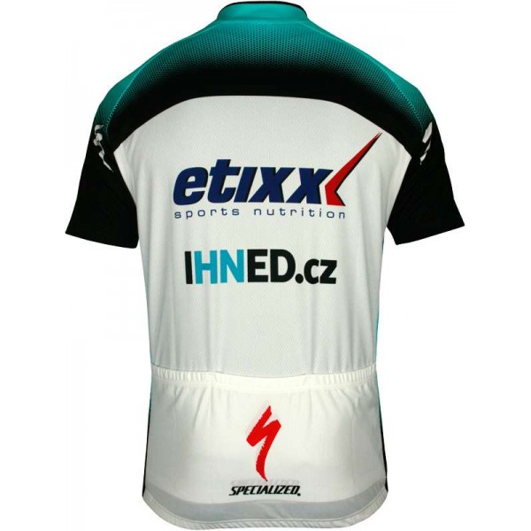 ETIXX IHNED 2013 Radsport-Profi-Team-Kurzarmtrikot mit kurzem Reißverschluss