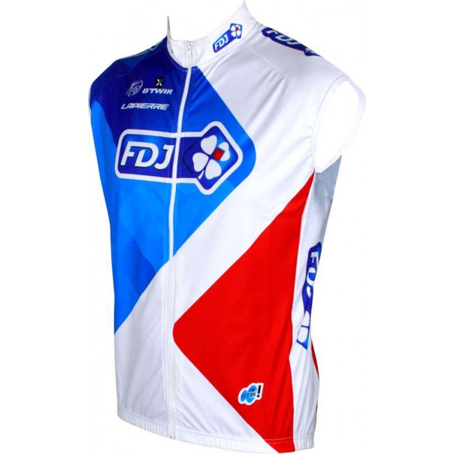 FRANCAISE DES JEUX (FDJ) 2016 Wind-Weste B'TWIN Radsport-Profi-Team FRANCAISE DES JEUX (FDJ) 2016 Wind-Weste B'TWIN Radsport-Profi-Team