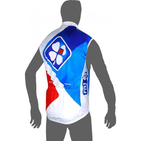 FRANCAISE DES JEUX (FDJ) 2016 Wind-Weste B'TWIN Radsport-Profi-Team FRANCAISE DES JEUX (FDJ) 2016 Wind-Weste B'TWIN Radsport-Profi-Team