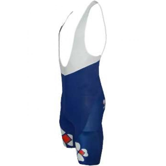 Francaise des Jeux (FdJ) 2005 Radsport-Profi-Team-Radsport-Trägerhose blau Francaise des Jeux (FdJ) 2005 Radsport-Profi-Team-Radsport-Trägerhose blau