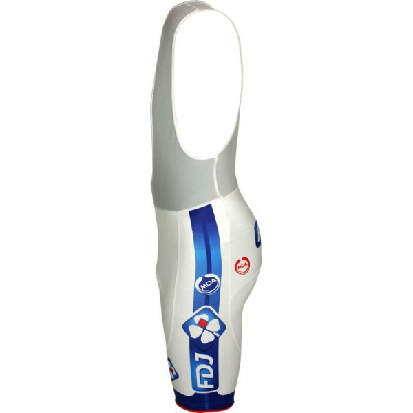 FRANCAISE DES JEUX (FDJ) 2011 Radsport-Profi-Team-Trägerhose weiß