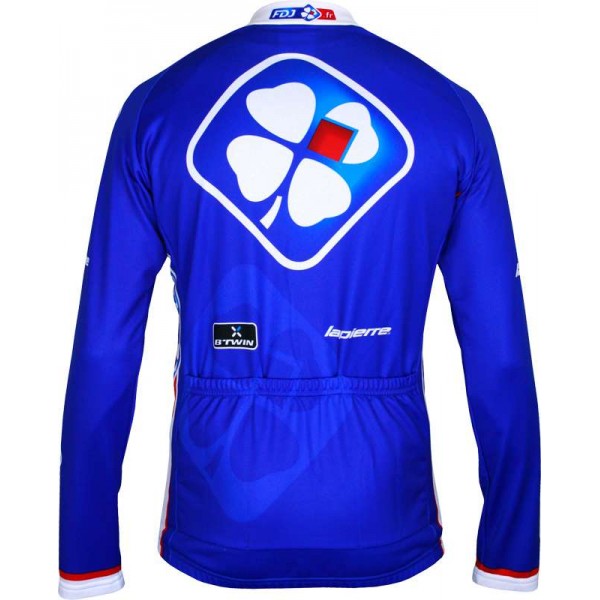 FRANCAISE DES JEUX (FDJ)-TOUR 2013 Radsport-Profi-Team-Langarmtrikot