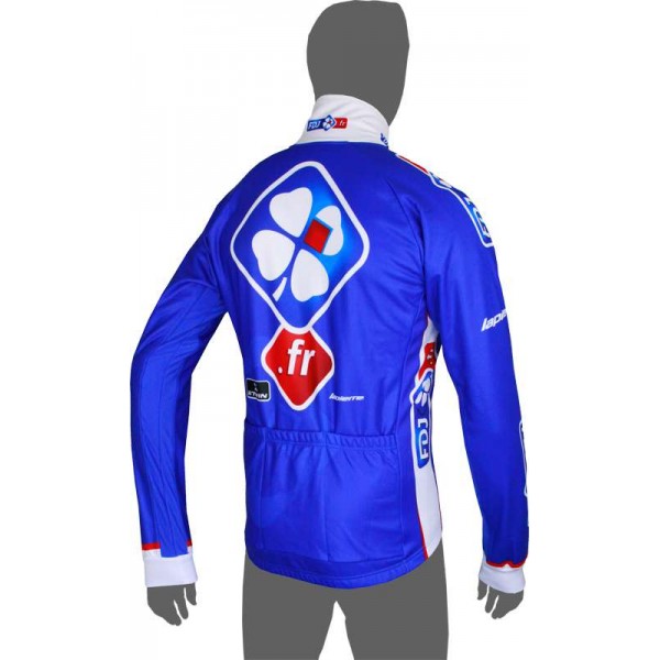 FRANCAISE DES JEUX (FDJ.fr) 2014 Radsport-Winterjacke-Radsport-Profi-Team FRANCAISE DES JEUX (FDJ.fr) 2014 Radsport-Winterjacke-Radsport-Profi-Team