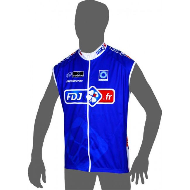 FRANCAISE DES JEUX (FDJ.fr) 2014 Wind-Weste Radsport-Profi-Team FRANCAISE DES JEUX (FDJ.fr) 2014 Wind-Weste Radsport-Profi-Team